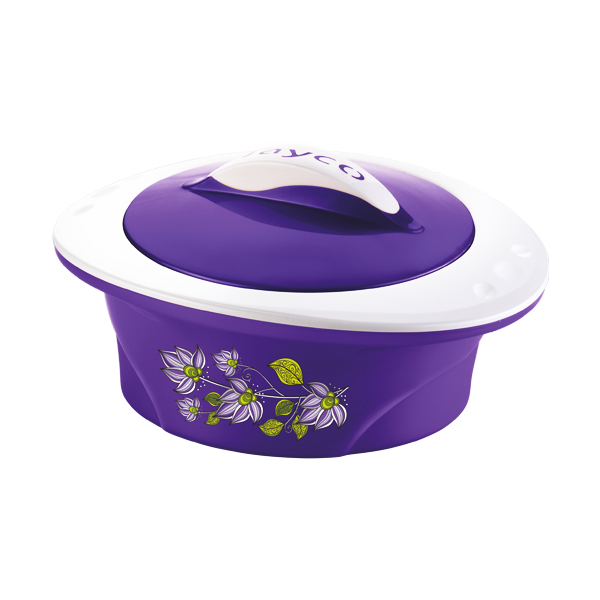 Jayco Luxe Insulated Casserole with Roti Basket - Purple